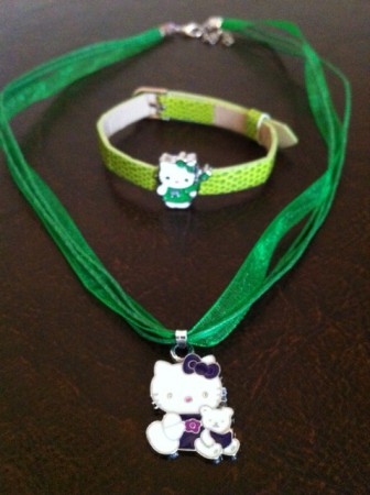 Parure verte